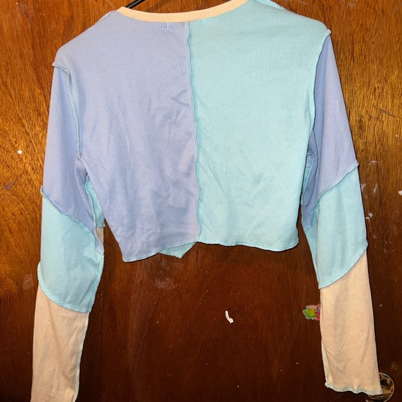 Patchwork Shein Crop - Picture 2 of 3
